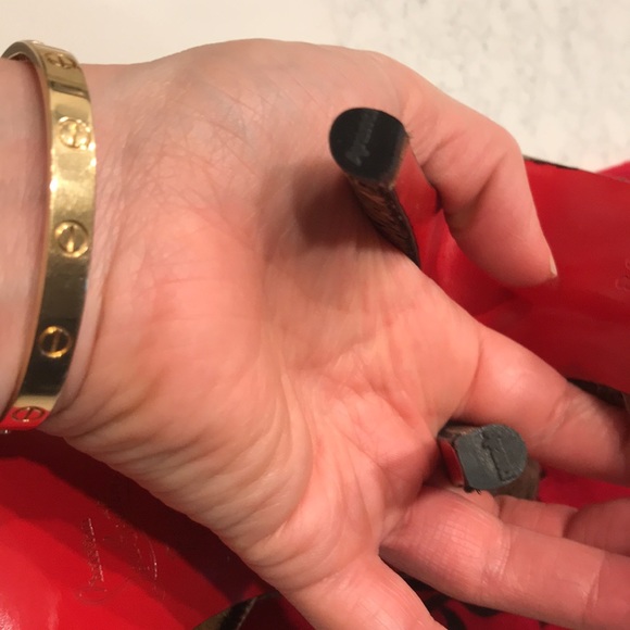 Christian Louboutin leopard fur stiletto heels 38 - Picture 12 of 15